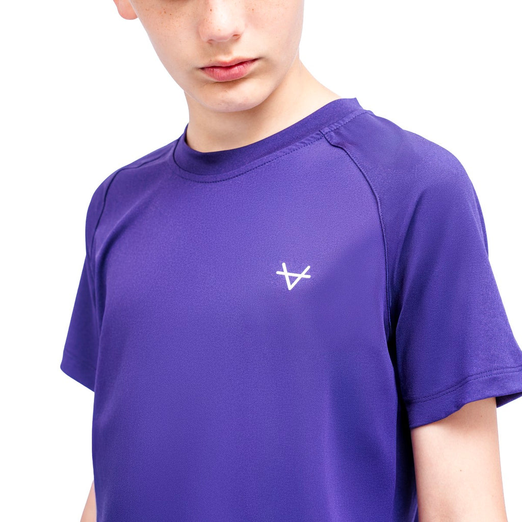 Oxen Junior Endure Tee Deep Plum