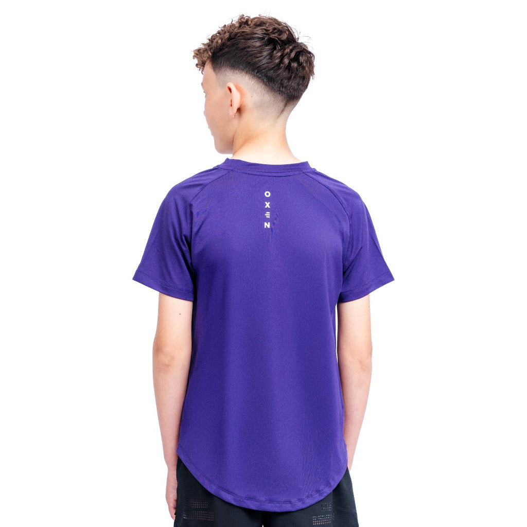 Oxen Junior Endure Tee Deep Plum