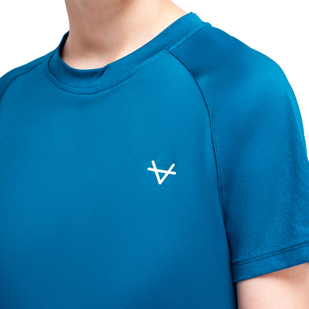 Oxen Junior Endure Tee Oceanic Teal