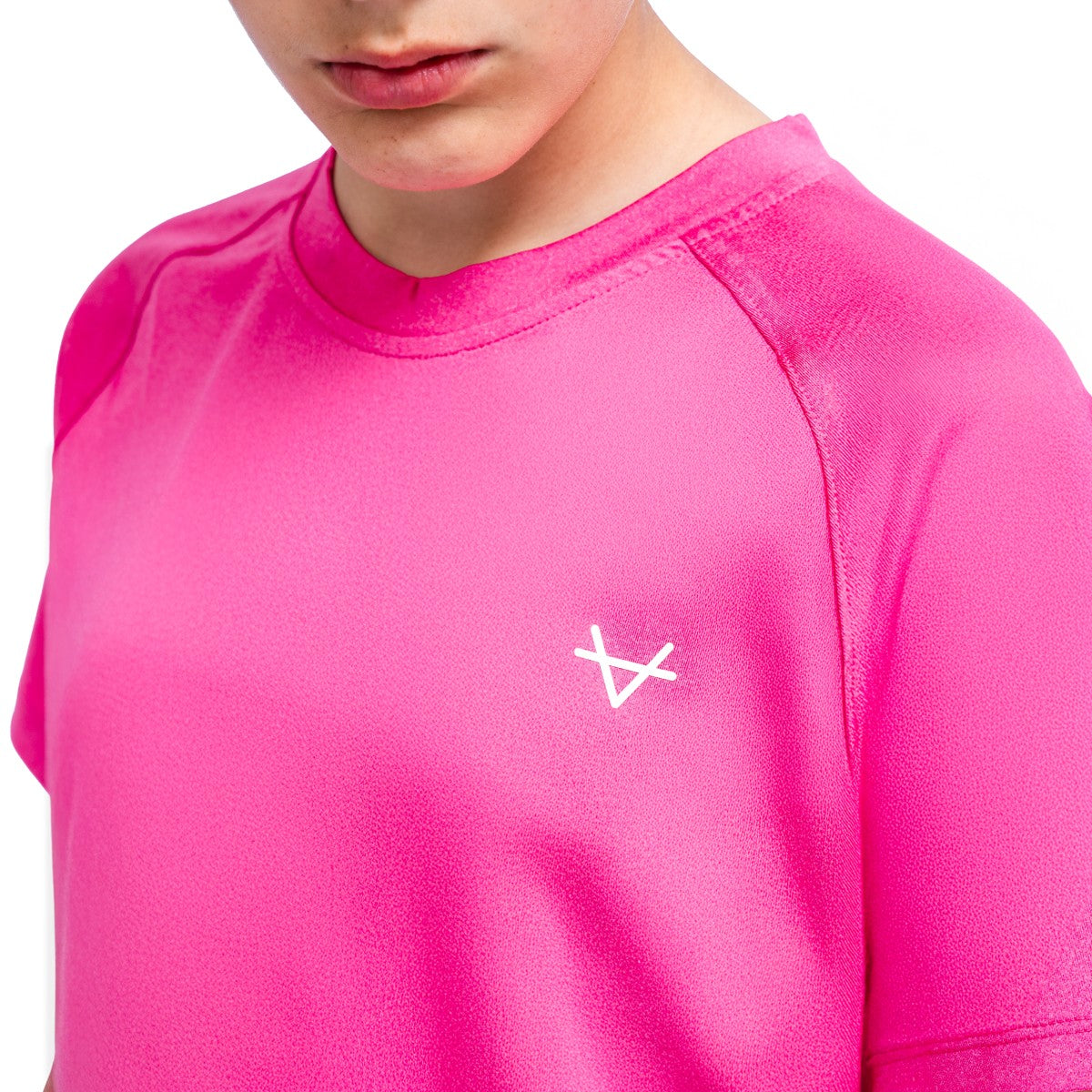 Oxen Junior Endure Tee Ruby Pink