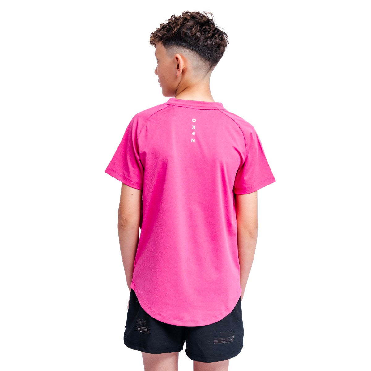 Oxen Junior Endure Tee Ruby Pink