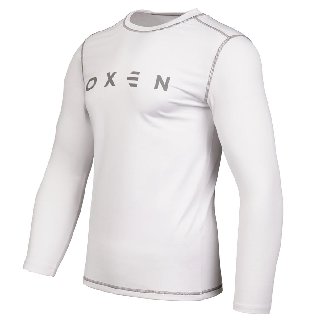Oxen LS Baselayer White JNR