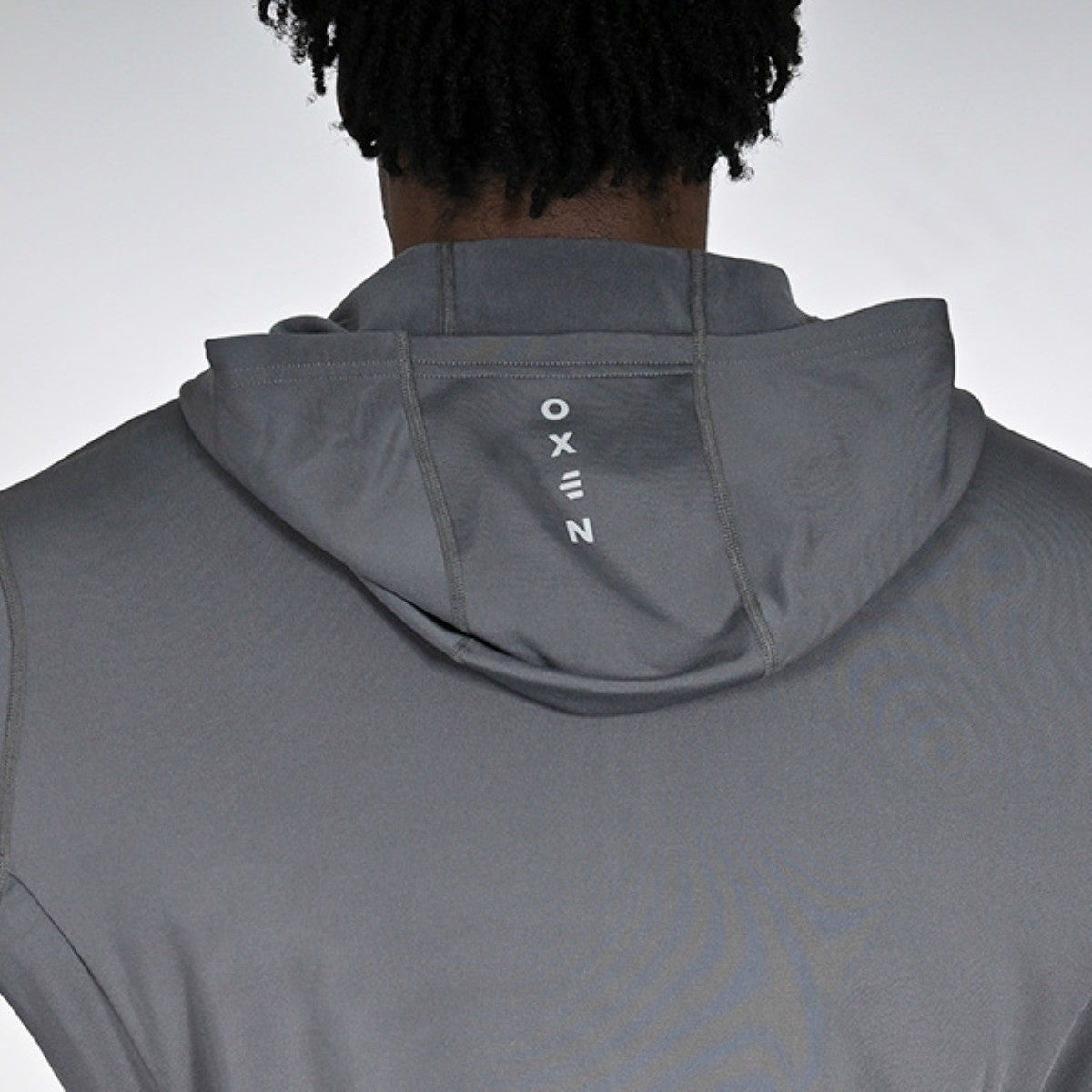 Oxen Mens Endure FZ Performance Hoody Fossil