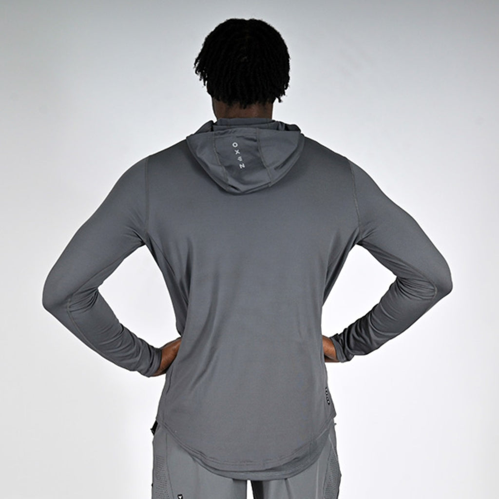Oxen Mens Endure OH Performance Hoody Fossil