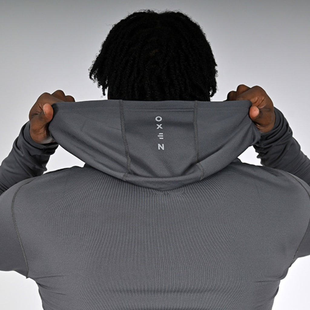 Oxen Mens Endure OH Performance Hoody Fossil