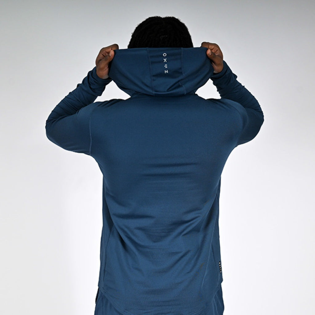 Oxen Mens Endure OH Performance Hoody Sapphire