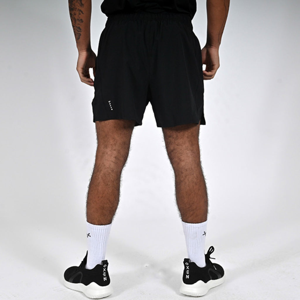 Oxen Mens Endure Performance 5" Short Blk