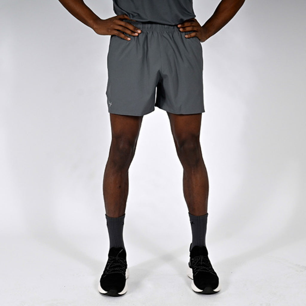 Oxen Mens Endure Performance 5" Short Fossil