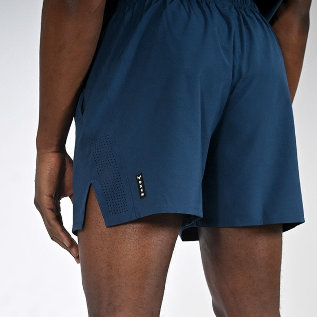 Oxen Mens Endure Performance 5" Short Sapphire