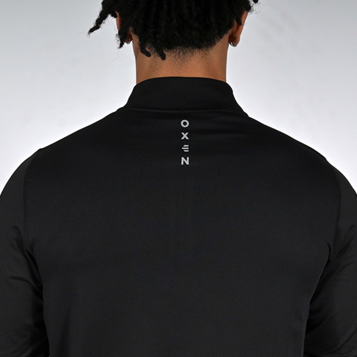 Oxen Mens Endure Performance QZ Midlayer Blk
