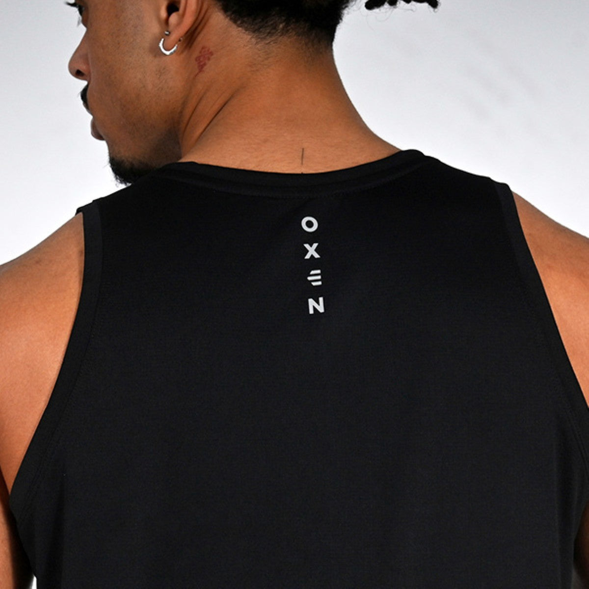 Oxen Mens Endure Performance Singlet Black