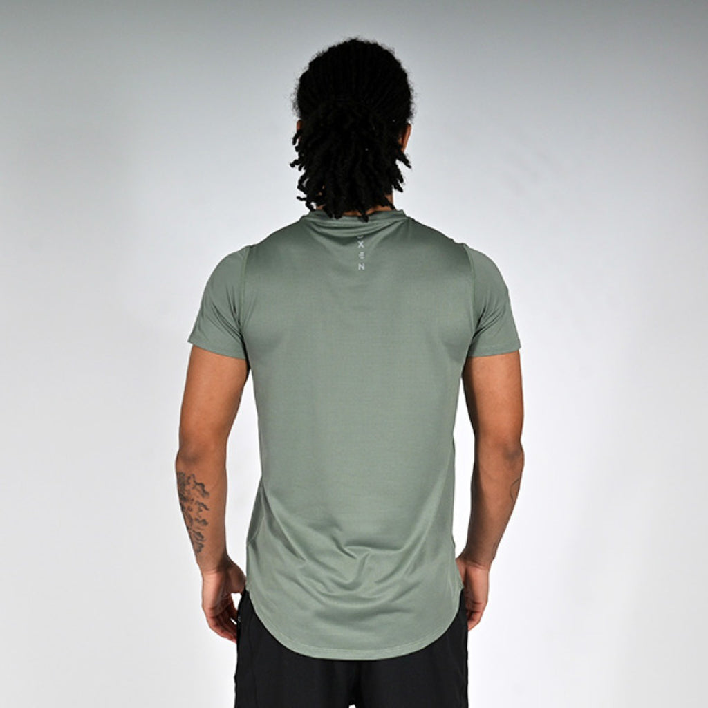Oxen Mens Endure Performance T-Shirt Olive