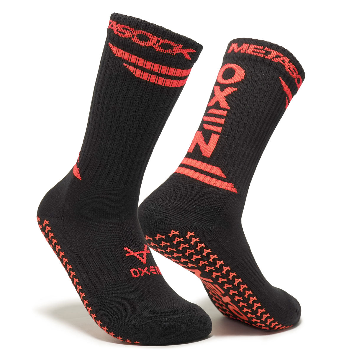 Oxen Meta Grip Socks Orange Blaze JNR