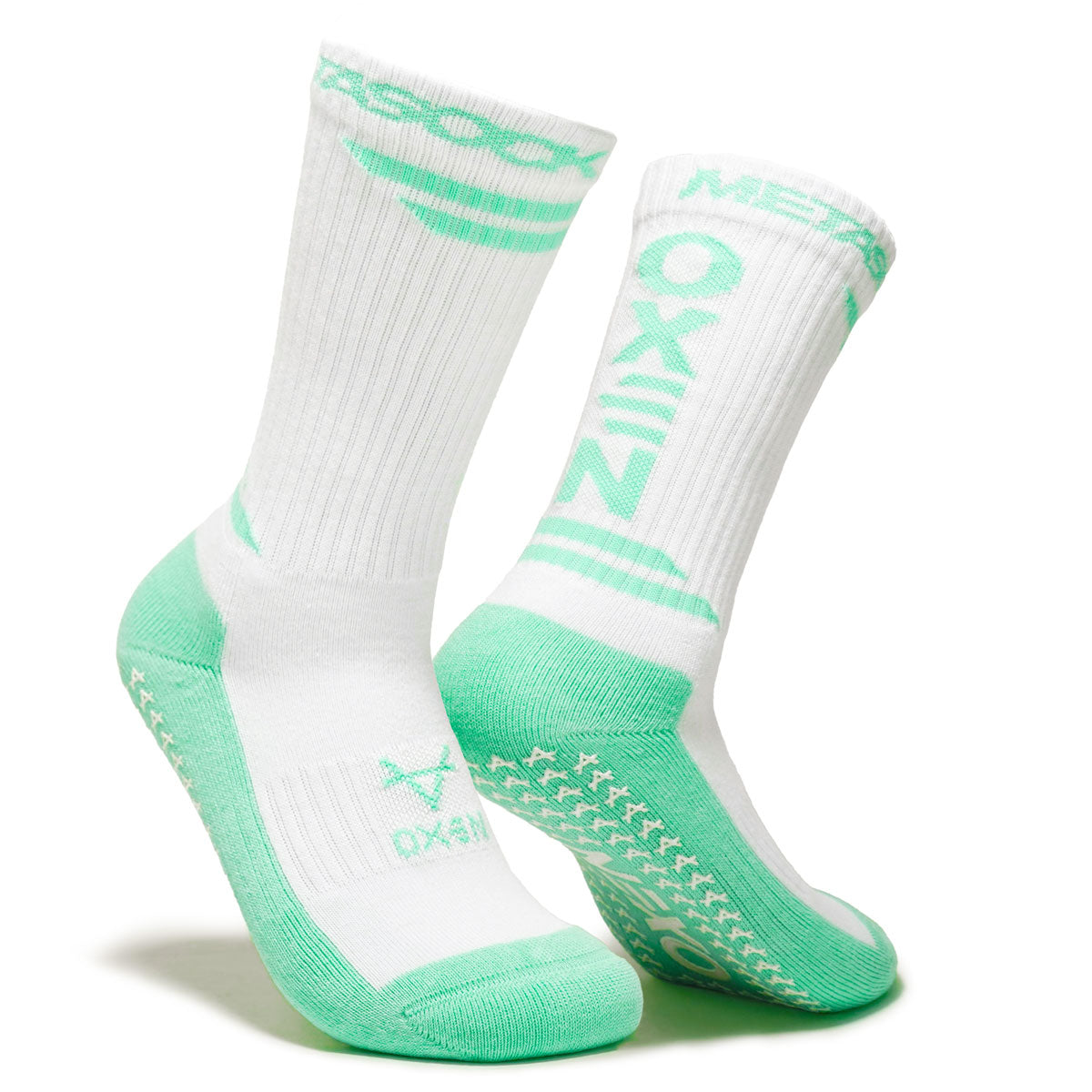 Oxen Meta Grip Socks White/Mint