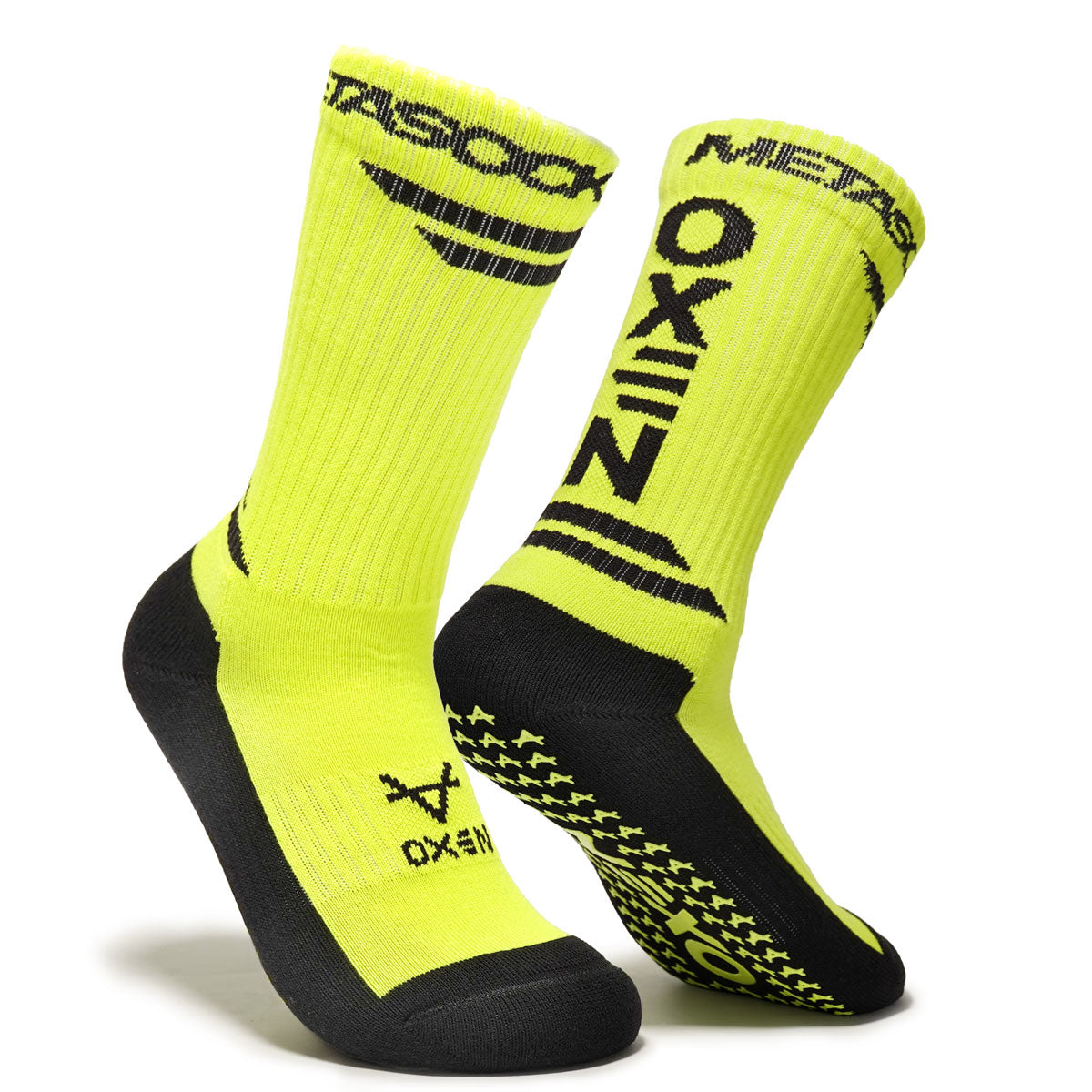Oxen Meta Grip Socks Yellow Flare