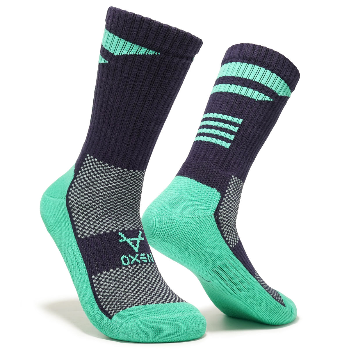 Oxen Nav/Teal Sports Socks