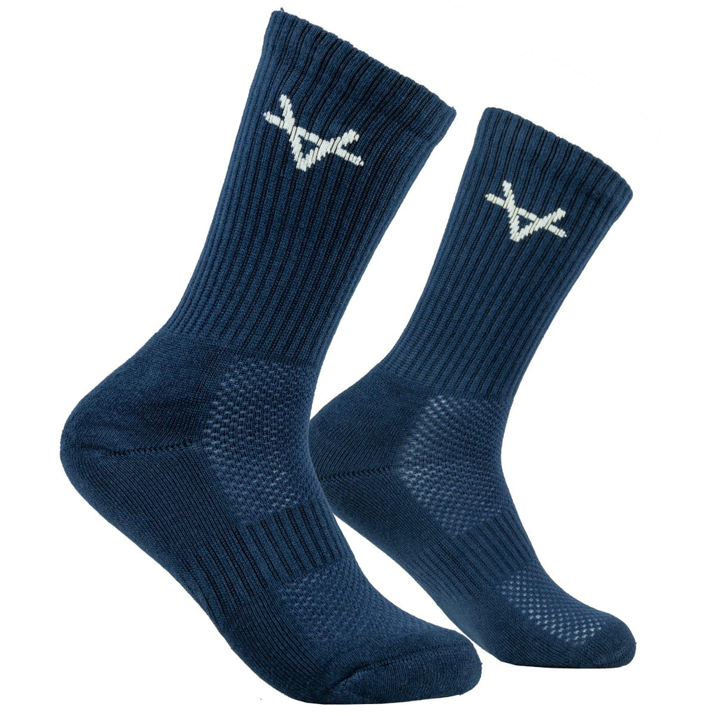 Oxen Navy Crew Socks