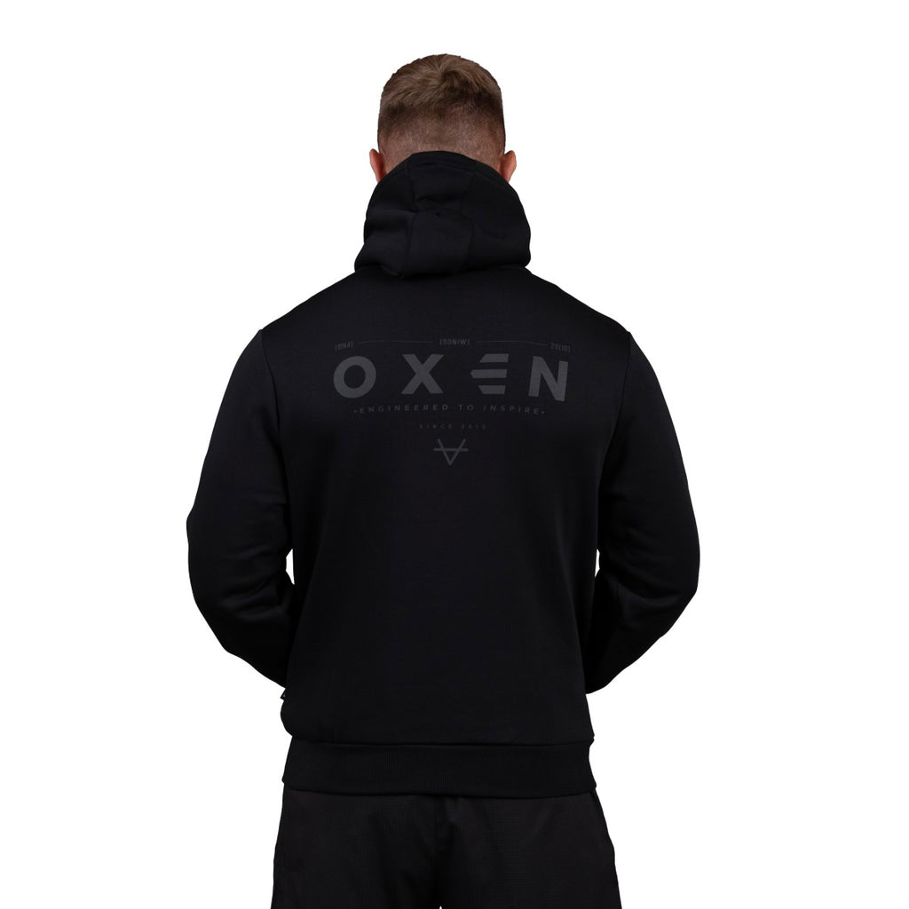 Oxen Origin Black Cotton Hoody