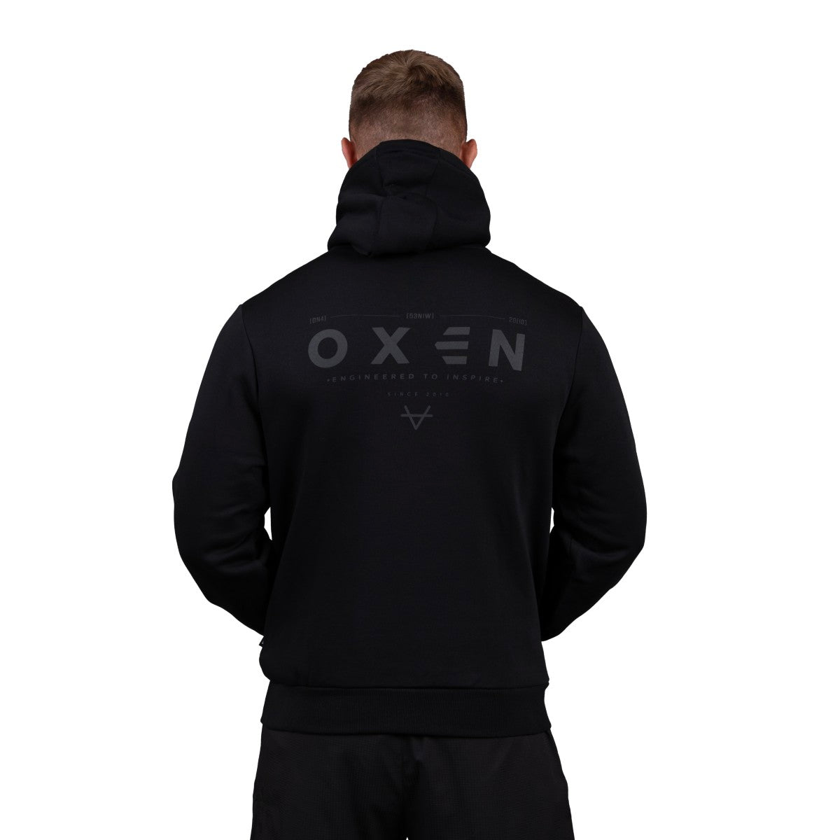 Oxen Origin Black Cotton Hoody