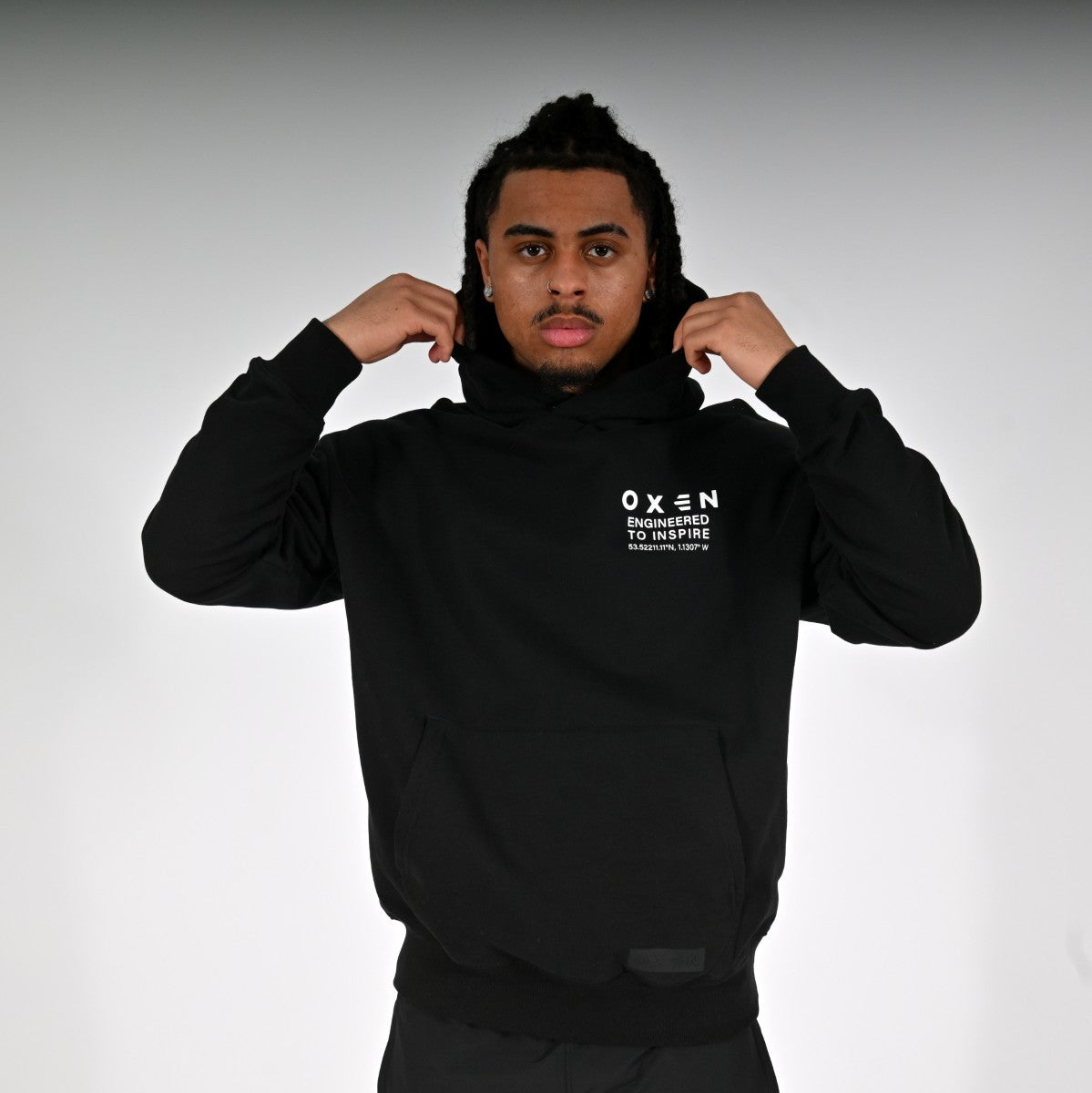 Oxen Oversized MMX Hoody Black