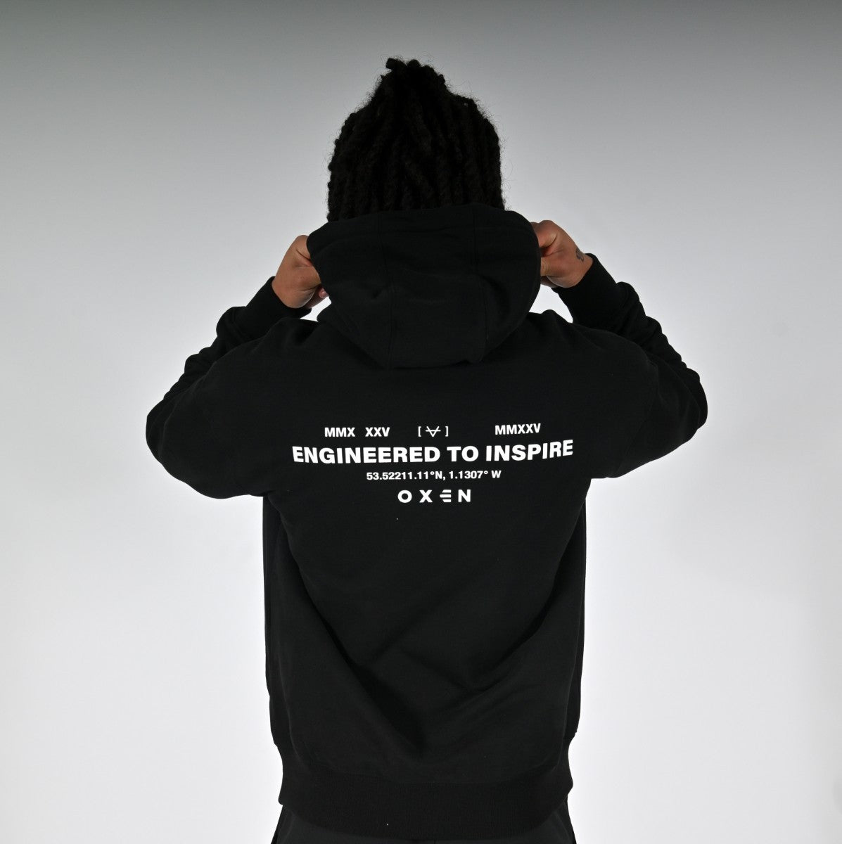 Oxen Oversized MMX Hoody Black