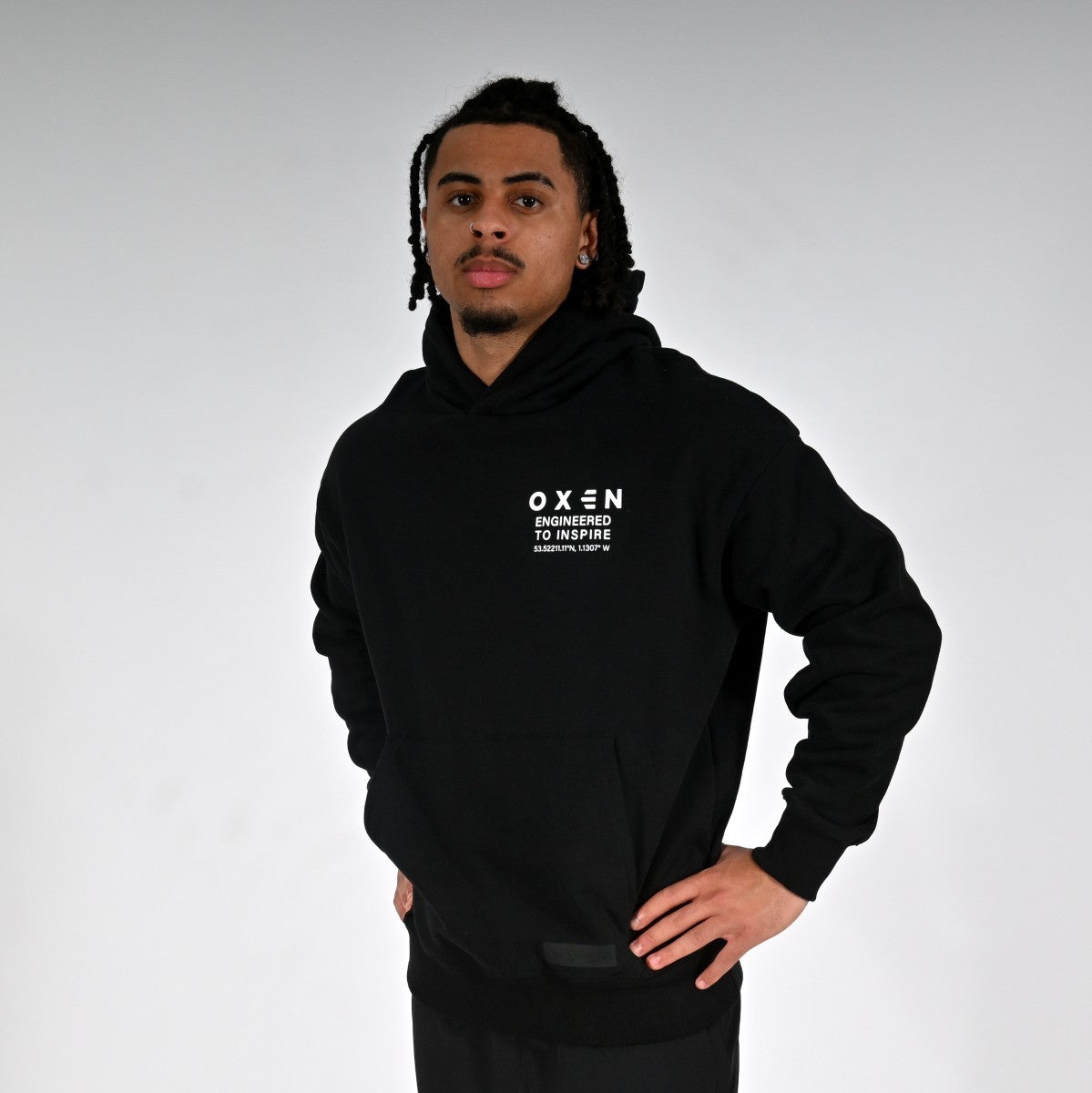 Oxen Oversized MMX Hoody Black