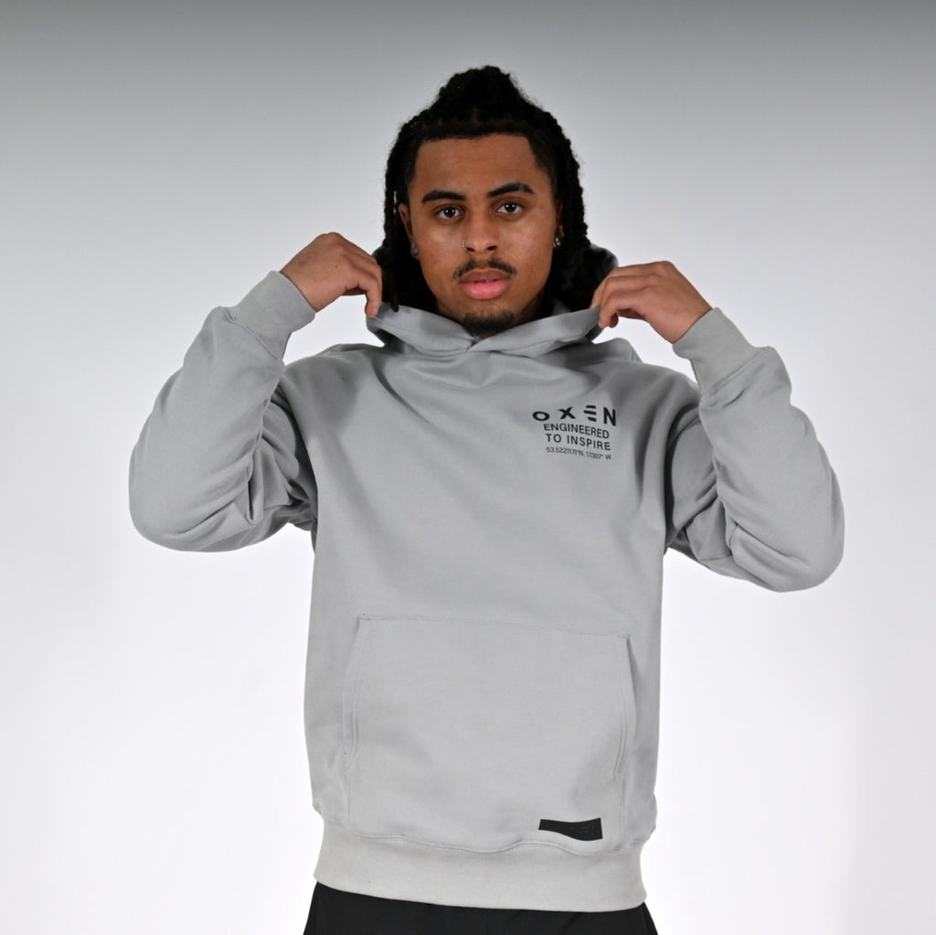 Oxen Oversized MMX Hoody Grey