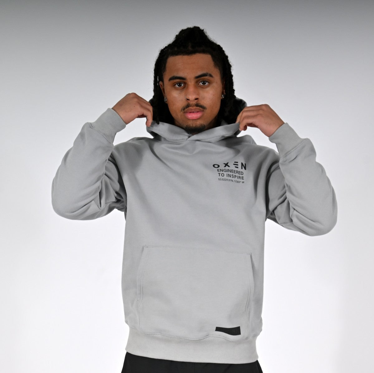 Oxen Oversized MMX Hoody Grey