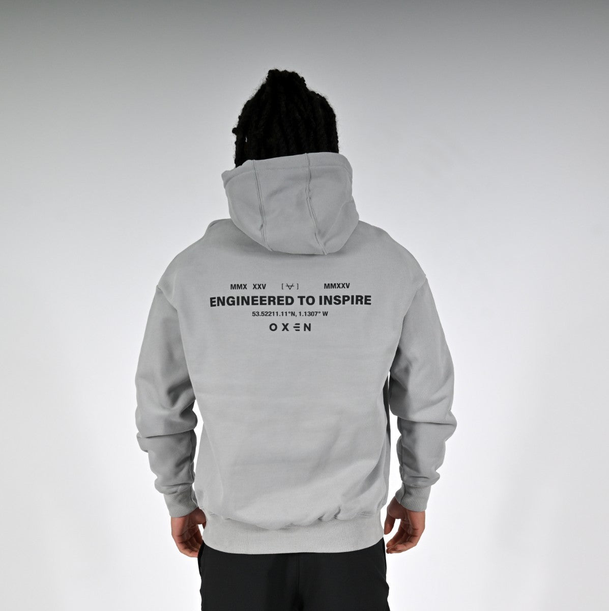 Oxen Oversized MMX Hoody Grey