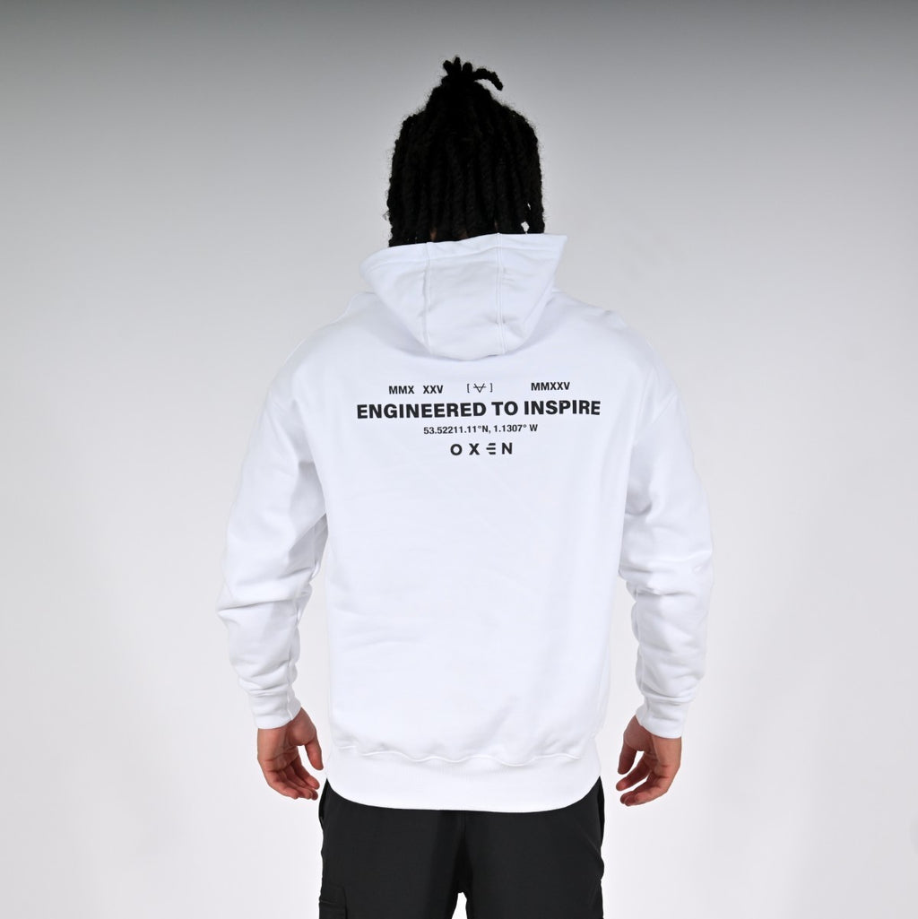 Oxen Oversized MMX Hoody White