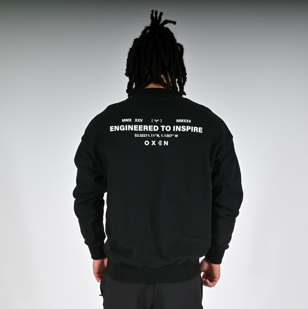 Oxen Oversized MMX Sweat Black