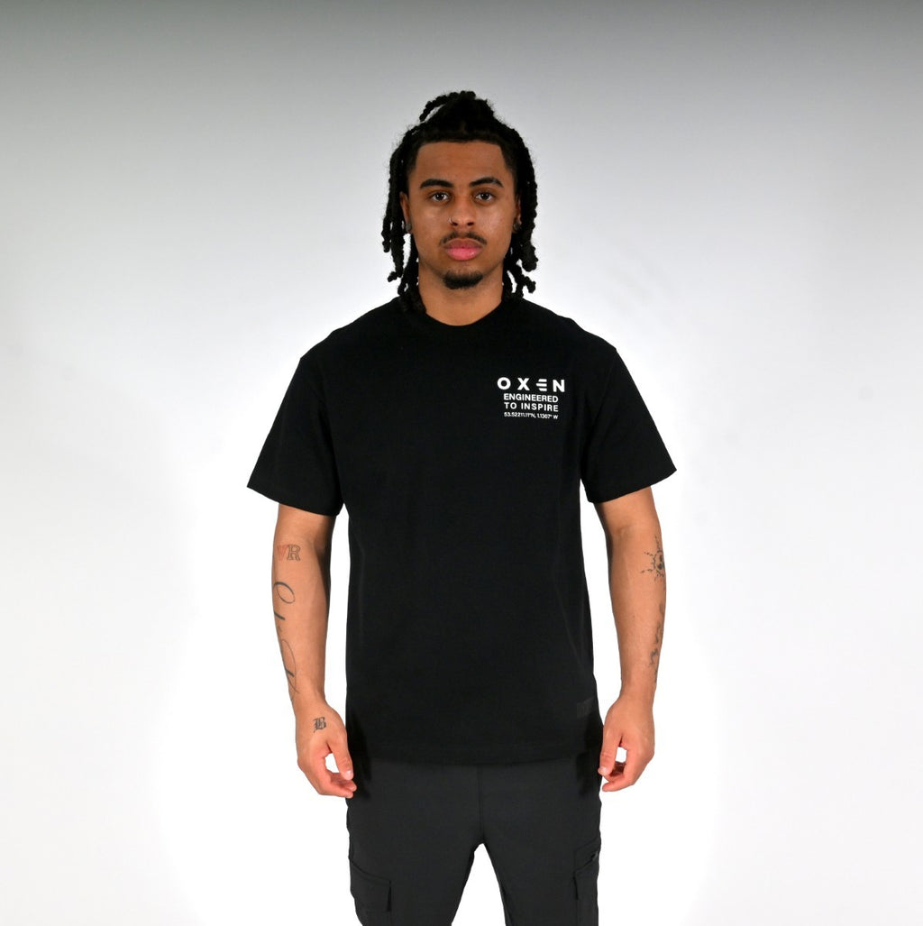 Oxen Oversized MMX Tee Black