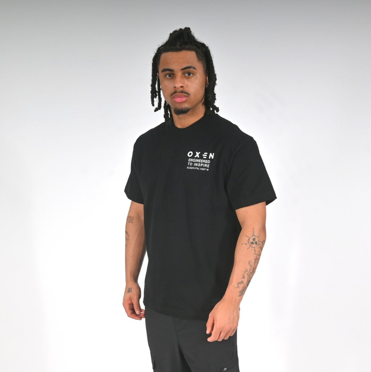 Oxen Oversized MMX Tee Black