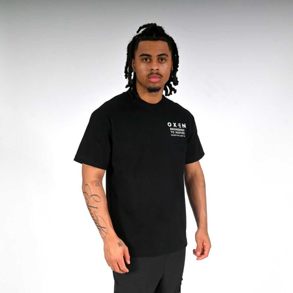 Oxen Oversized MMX Tee Black
