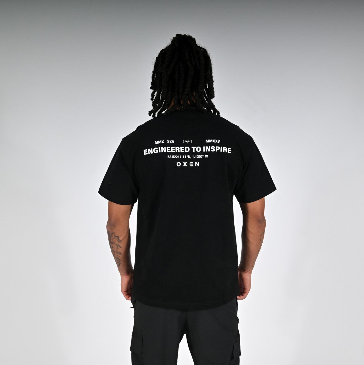 Oxen Oversized MMX Tee Black