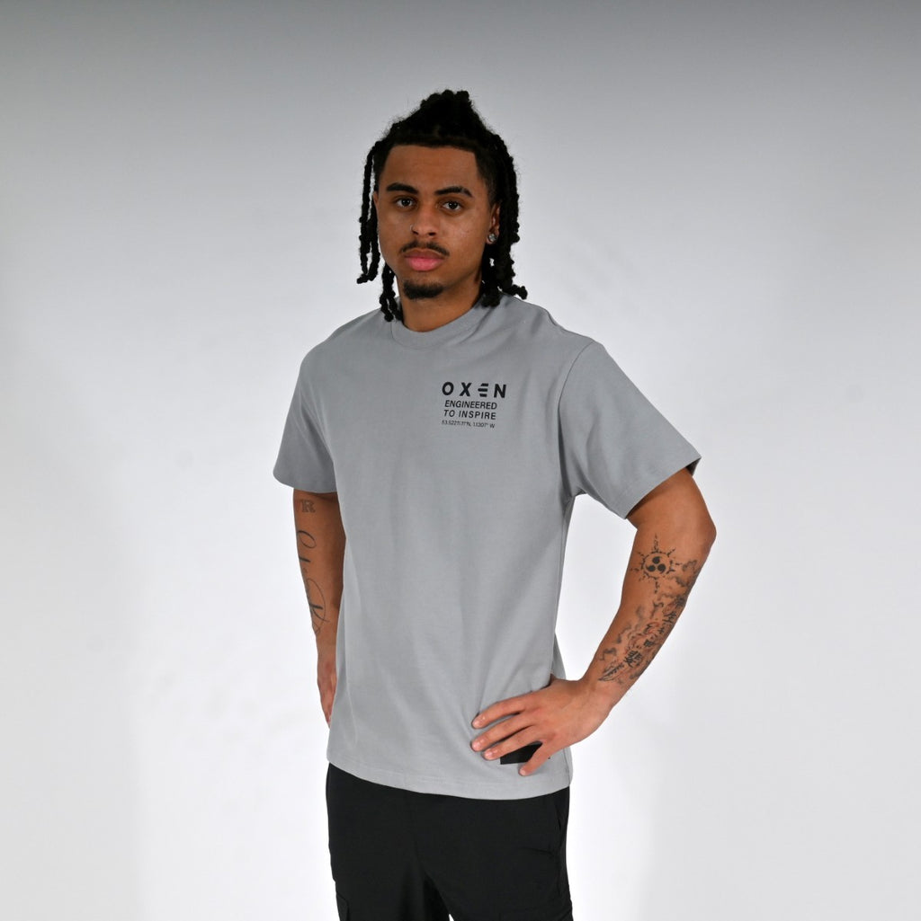 Oxen Oversized MMX Tee Grey