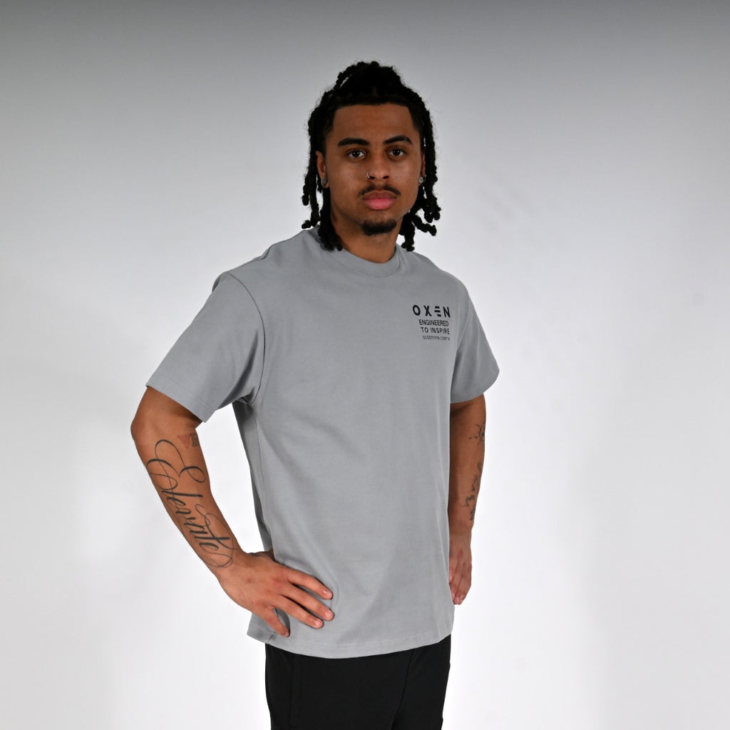 Oxen Oversized MMX Tee Grey