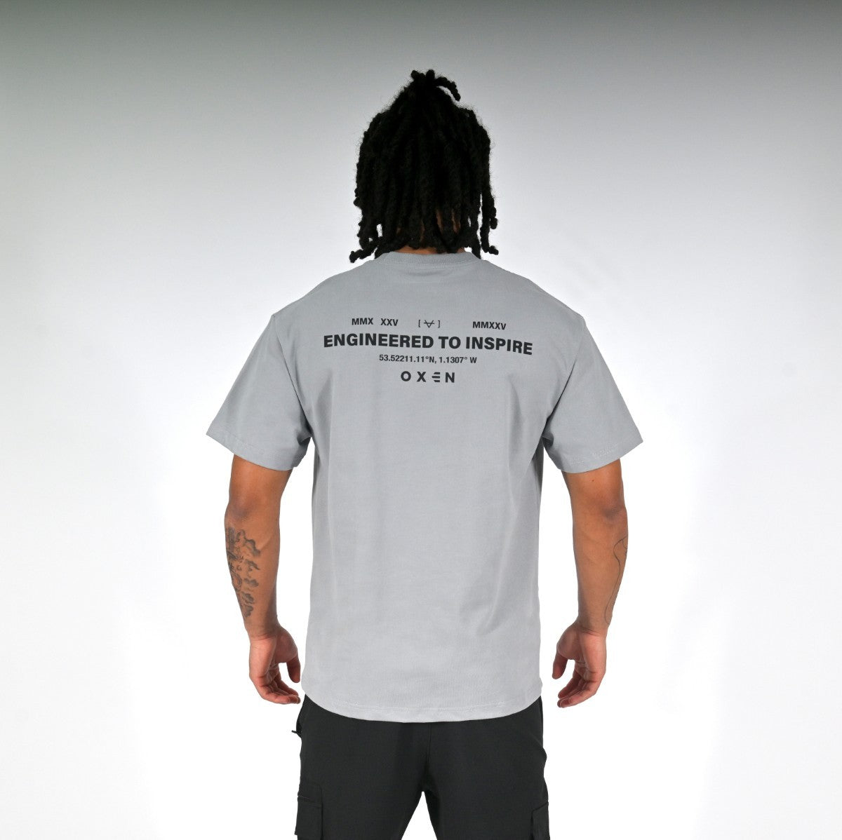 Oxen Oversized MMX Tee Grey