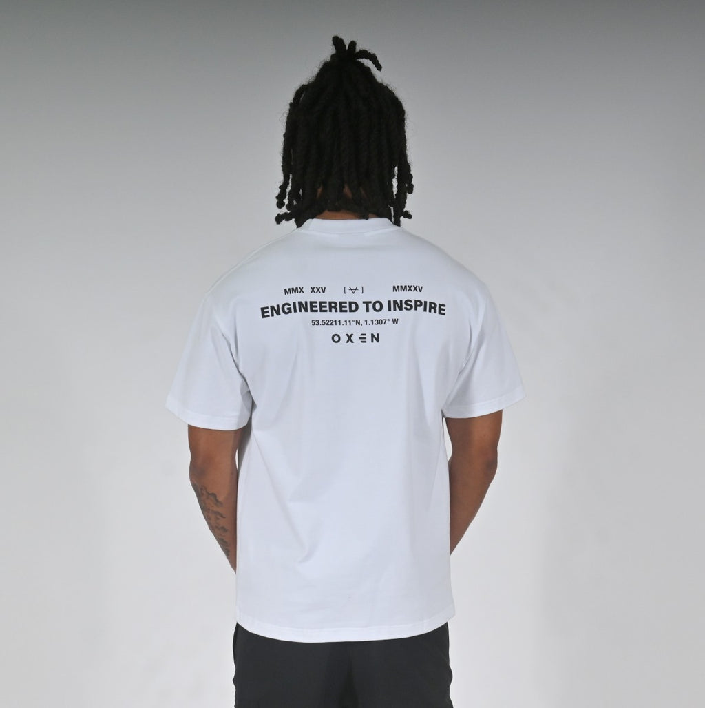 Oxen Oversized MMX Tee White