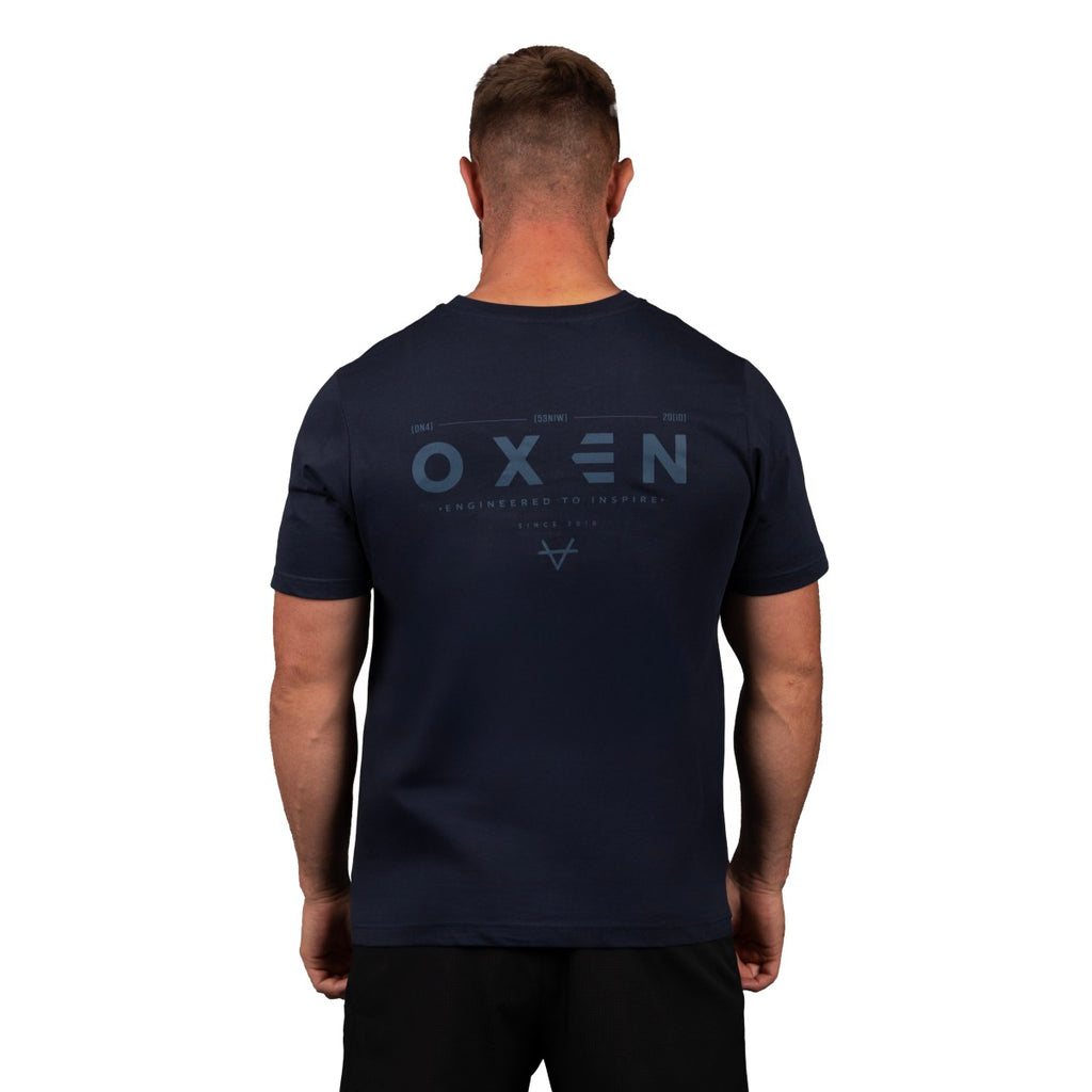 Oxen Origin Navy Cotton Tee