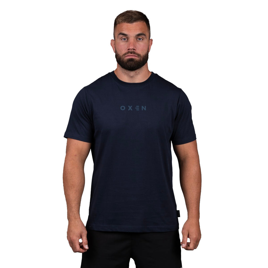 Oxen Origin Navy Cotton Tee