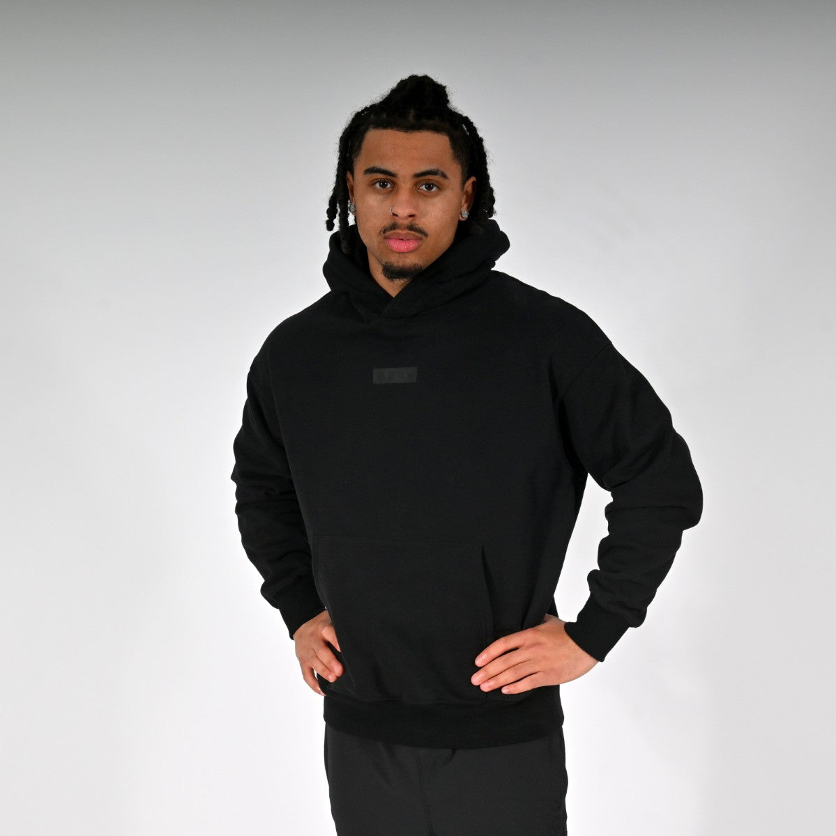 Oxen Oversized Blackout Hoody