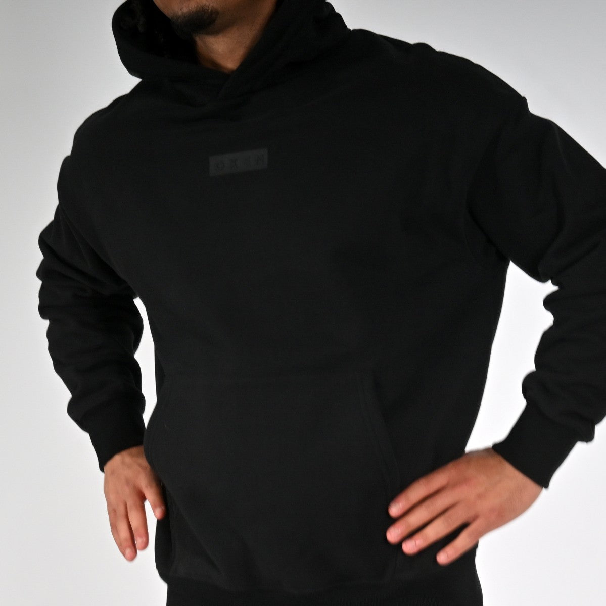 Oxen Oversized Blackout Hoody