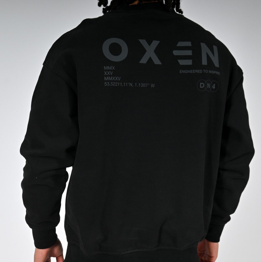 Oxen Oversized Blackout Sweat