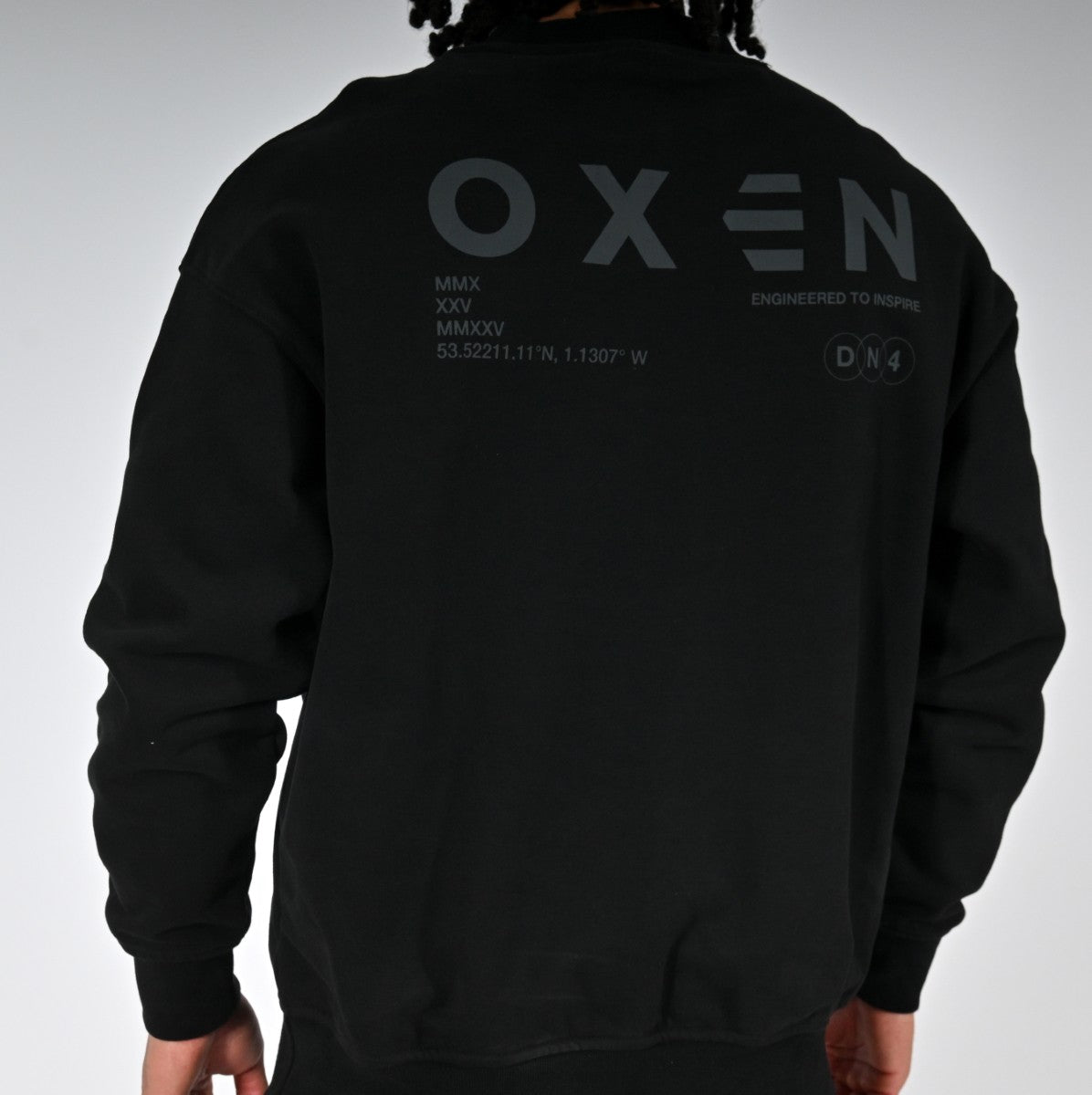 Oxen Oversized Blackout Sweat