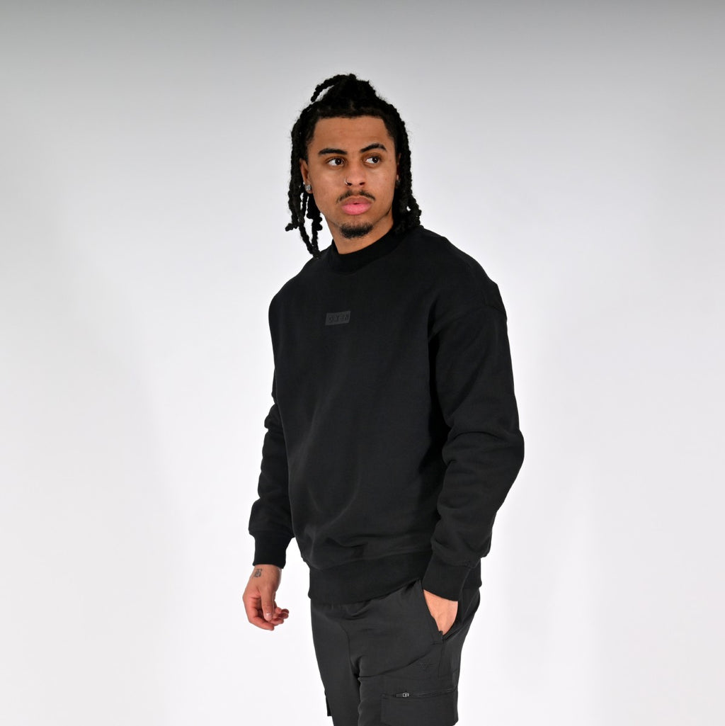 Oxen Oversized Sweat Black