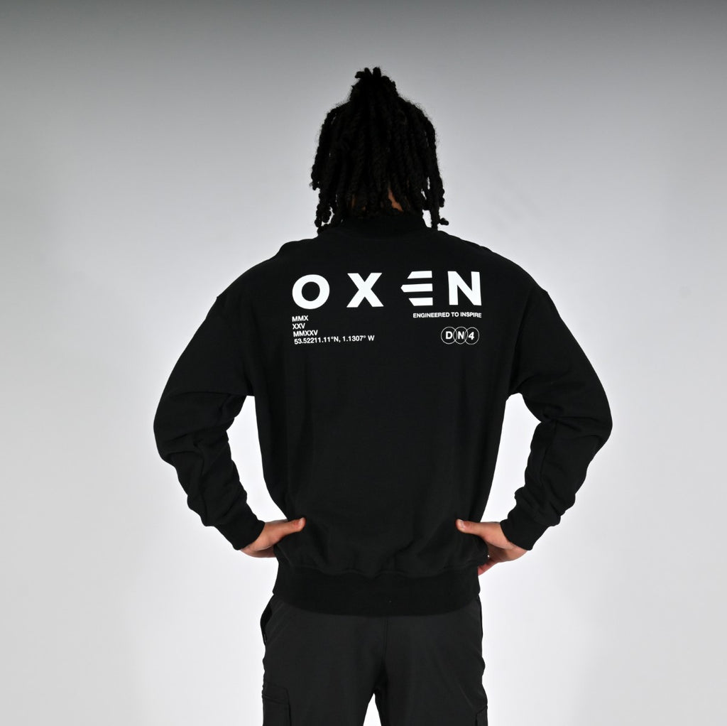 Oxen Oversized Sweat Black