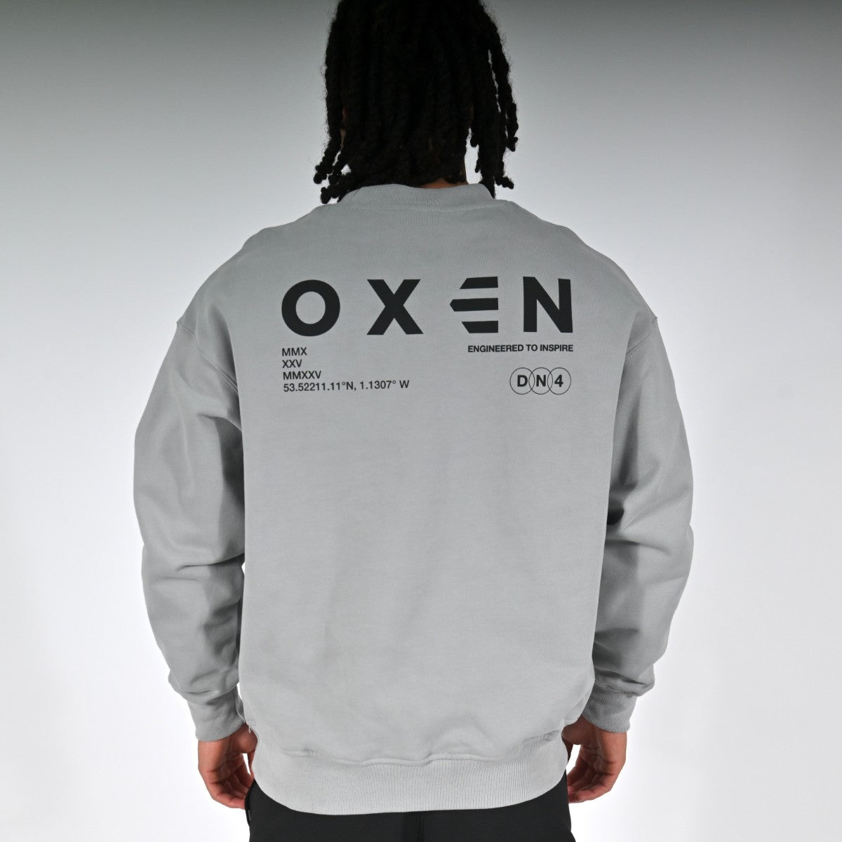 Oxen Oversized Sweat Grey