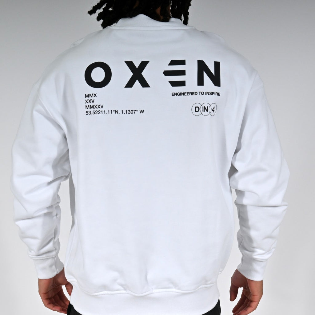 Oxen Oversized Sweat White