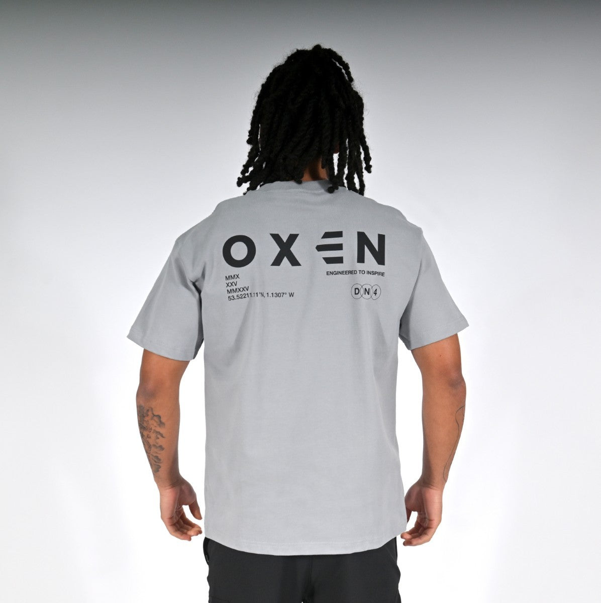 Oxen Oversized Tee Grey
